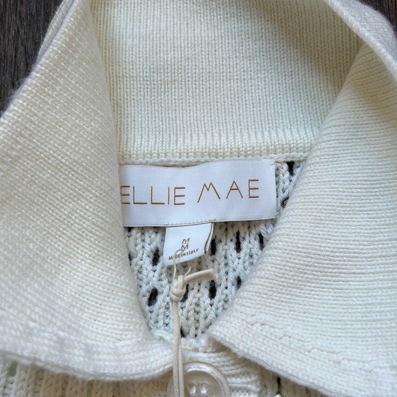 Ellie Mae Miria Cardigan In ivory - Picture 4 of 6